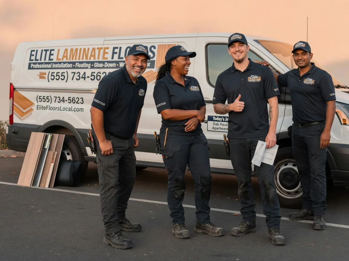 Laminate flooring installation company in Fowler, OH